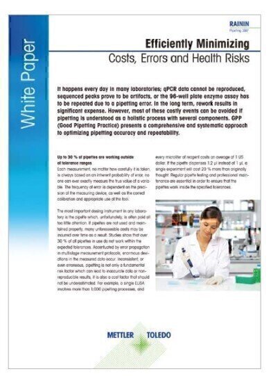 Good Pipetting Practice - Improve your Data Quality